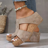 Violet - Stylish Wedge Sandals