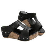 Violet - Stylish Wedge Sandals