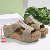 Violet - Stylish Wedge Sandals