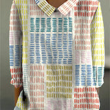 Angélique - Colourblock Dash Blouse
